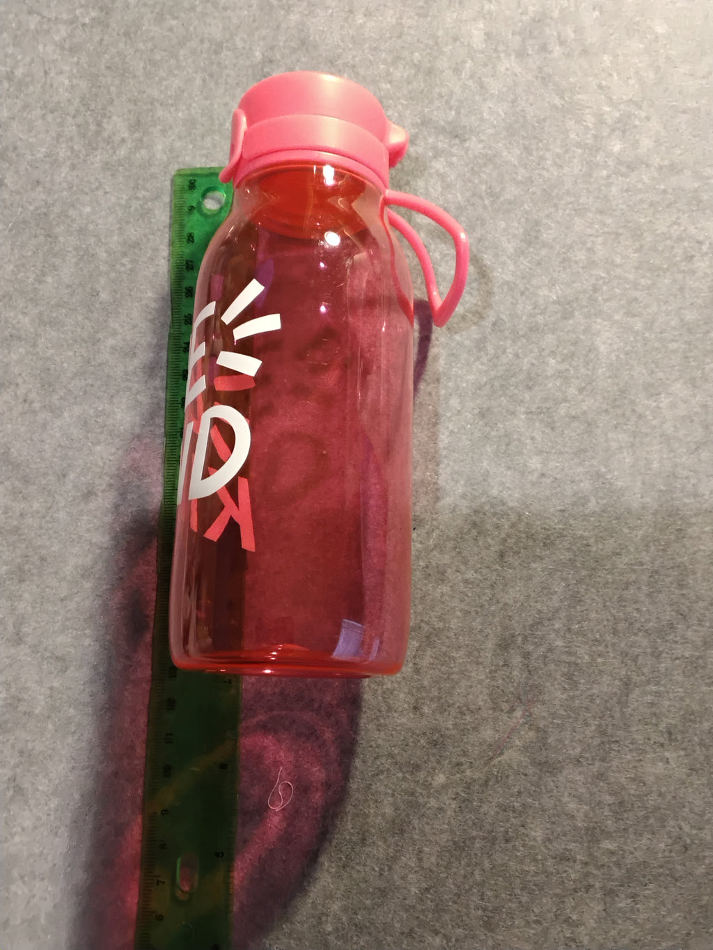 16oz. Acrylic Water Bottle with customizable design - Be Kind