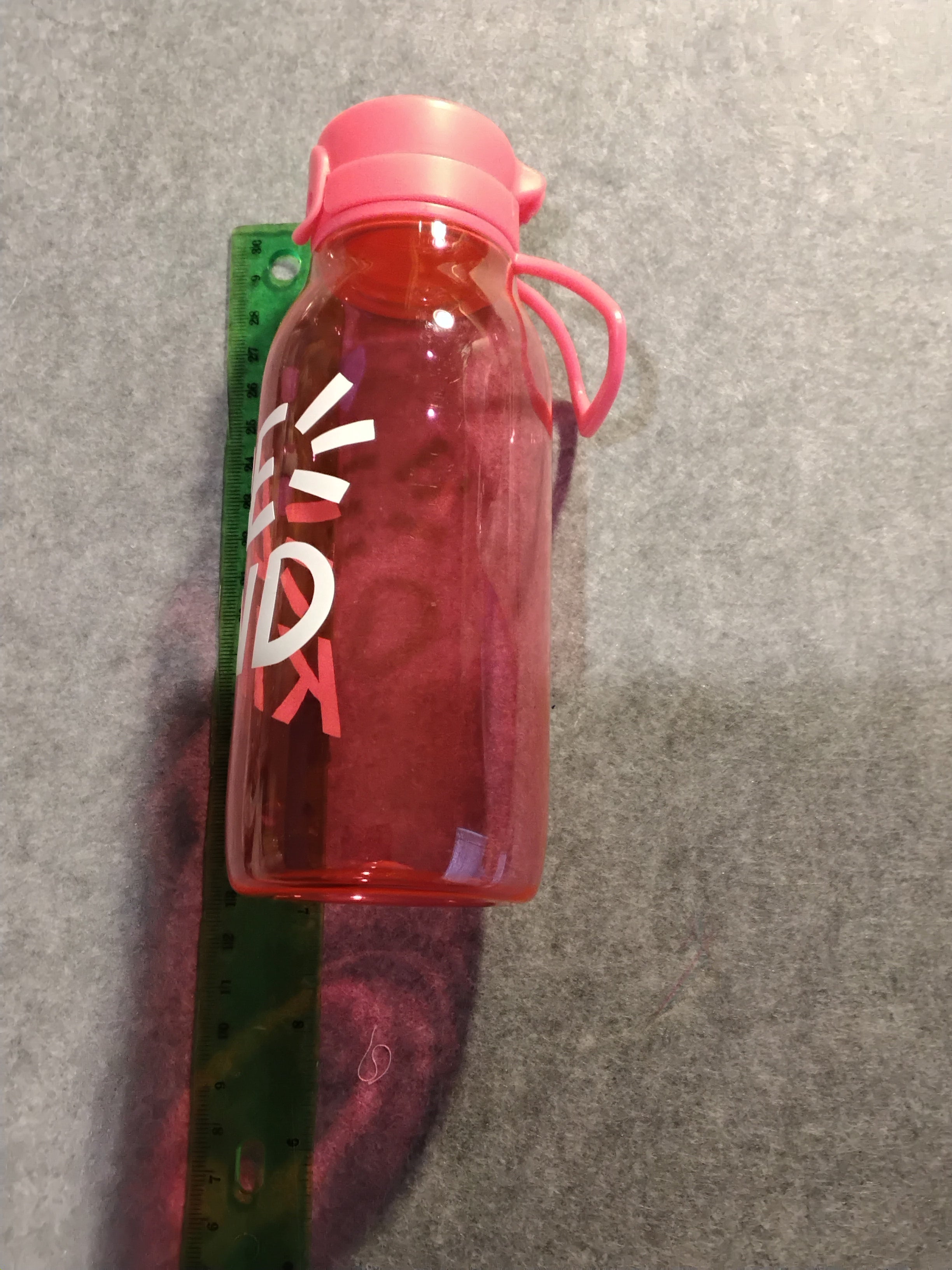 16oz. Acrylic Water Bottle with customizable design - Be Kind