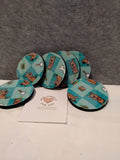 Scooby Doo Drink Coaster Set/Car Coasters