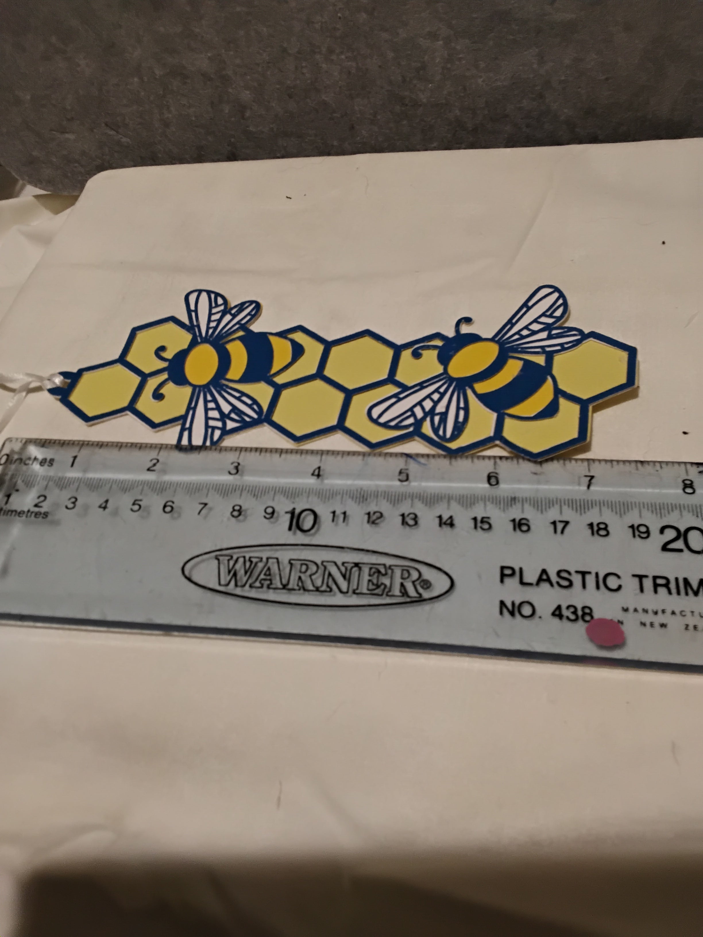 Bookmark - Layered Paper - Bee