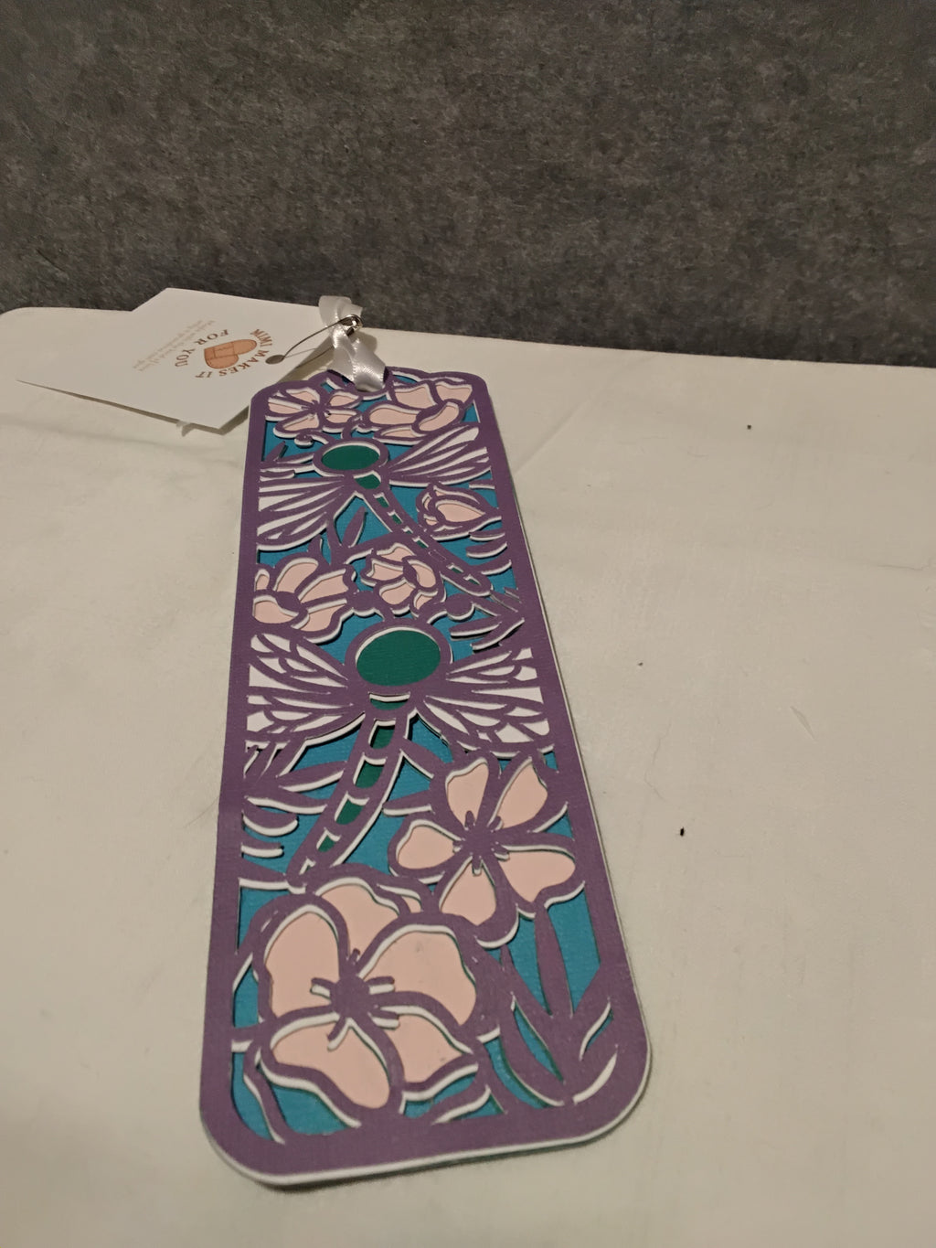 Bookmark - Layered Paper - Dragonfly